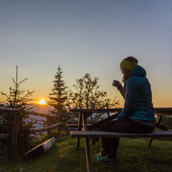 Woman Outside with Coffee_Photo by M_K Photography on Unsplash