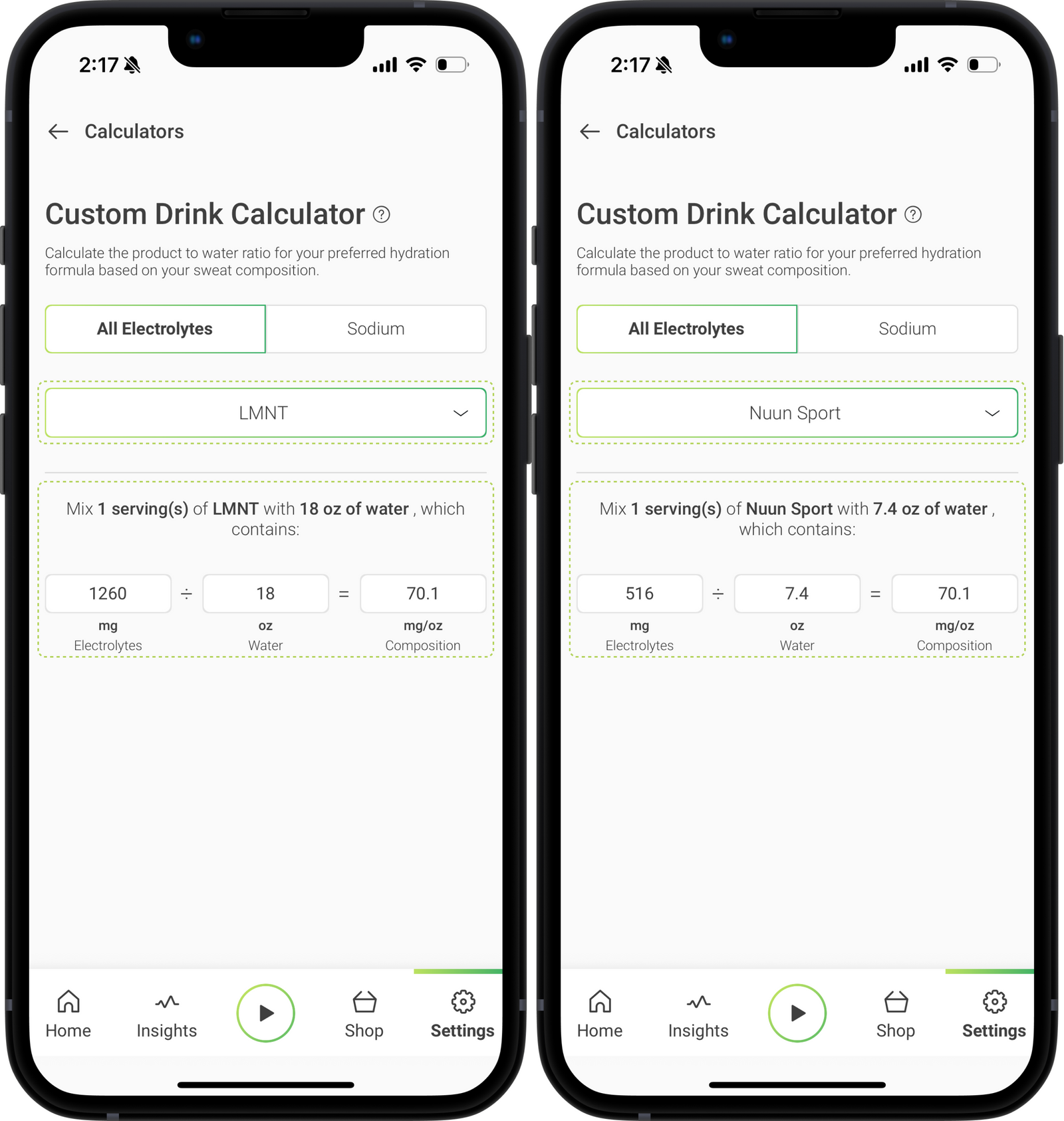 Custom Drink Calculator Nix Biosensors Custom Drink Calculator Nix Biosensors